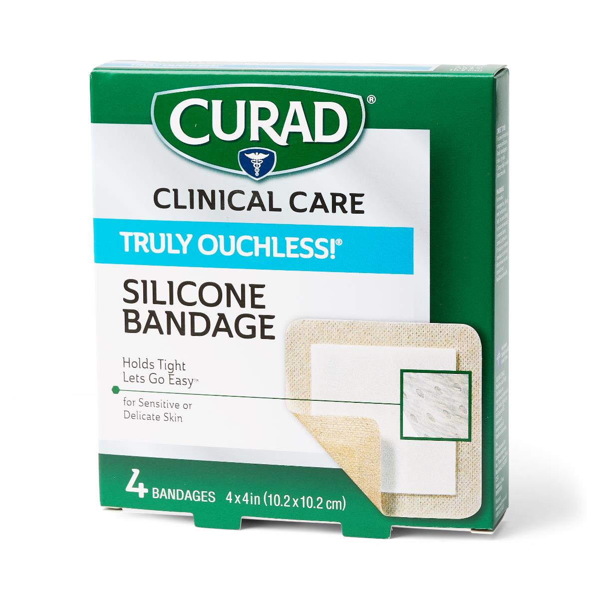CURAD Truly Ouchless Silicone Flexible Fabric Bandages