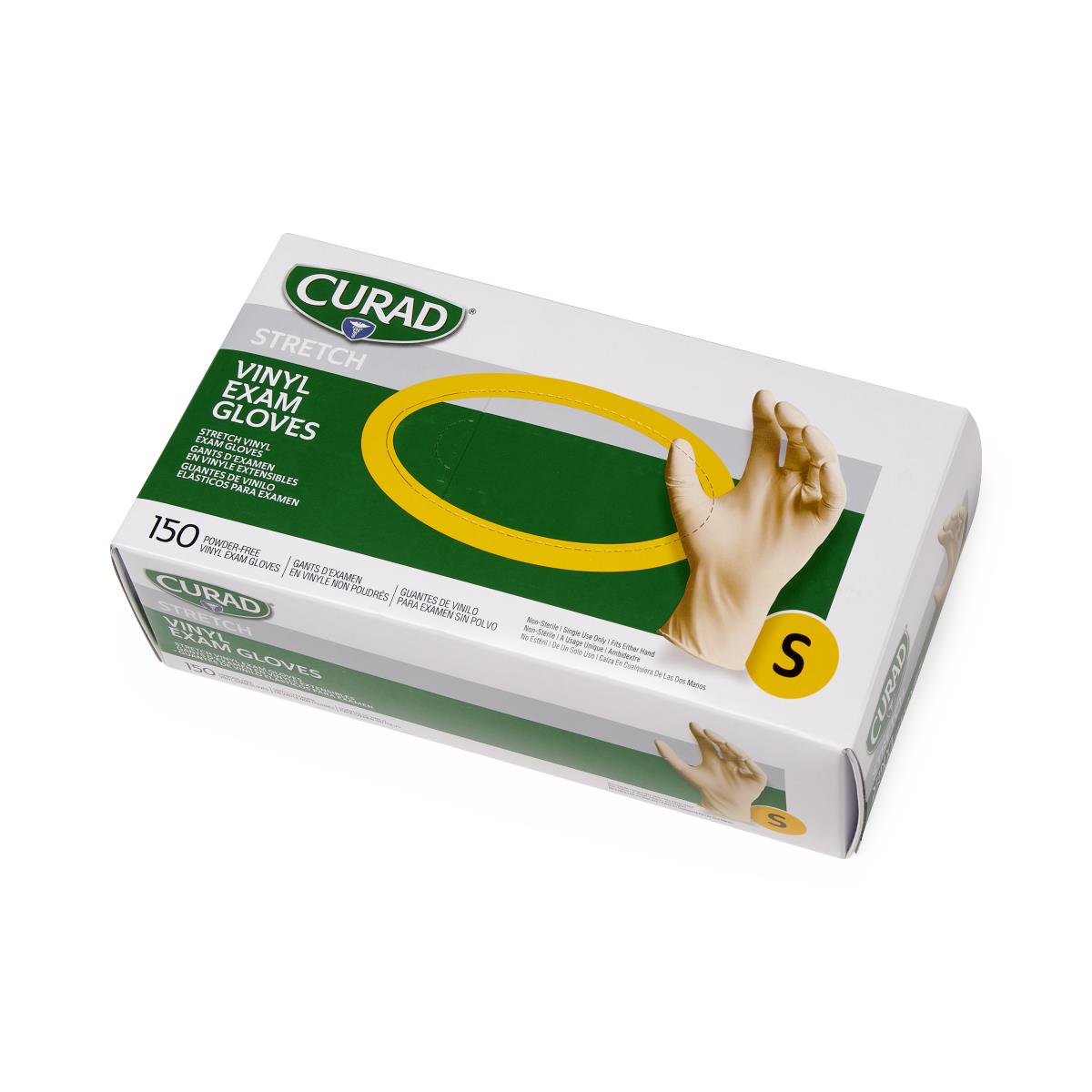 CURAD Stretch Vinyl Exam Gloves
