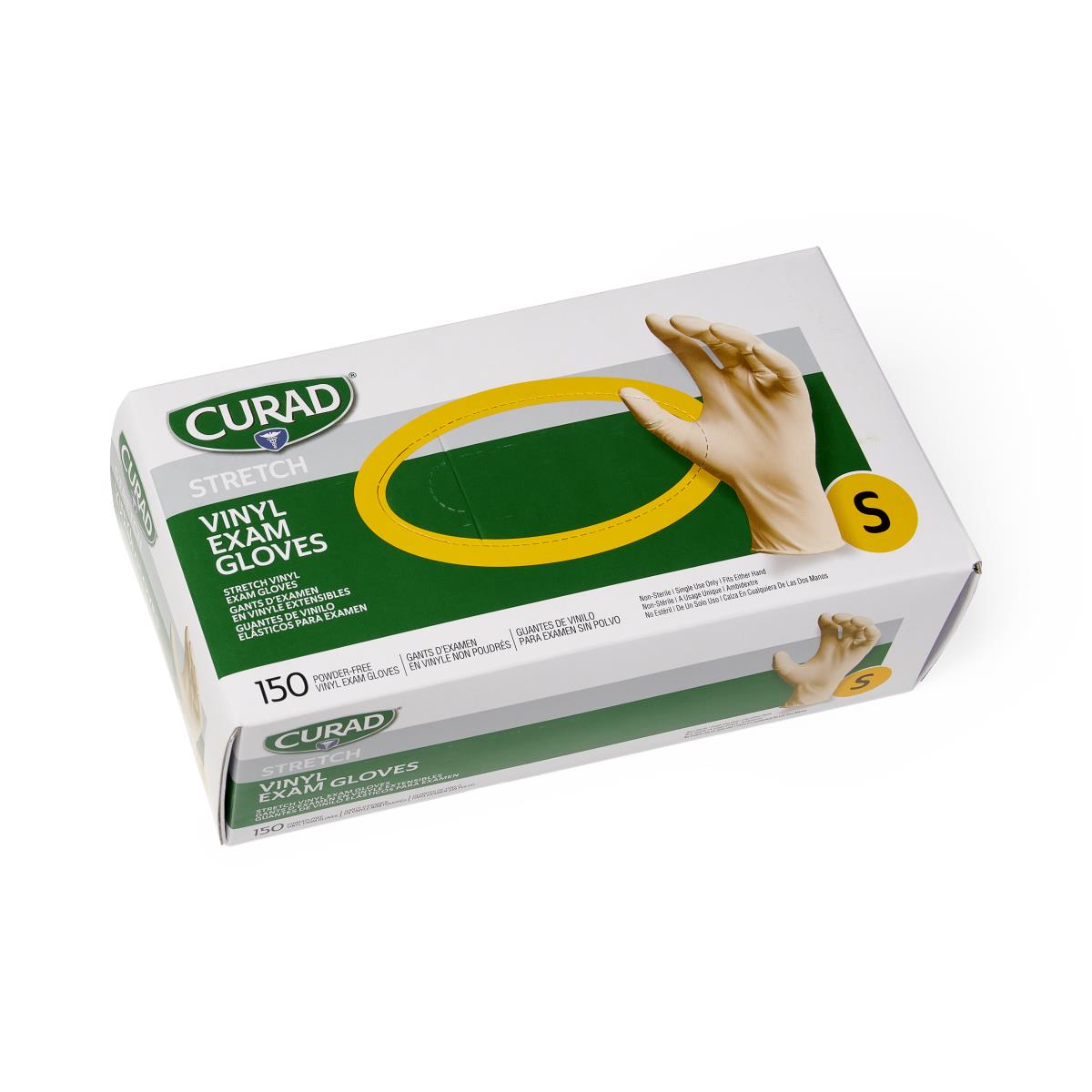 CURAD Stretch Vinyl Exam Gloves