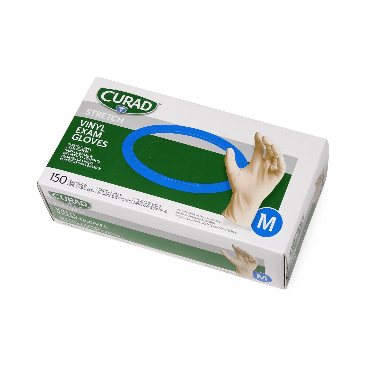 CURAD Stretch Vinyl Exam Gloves - BeHope