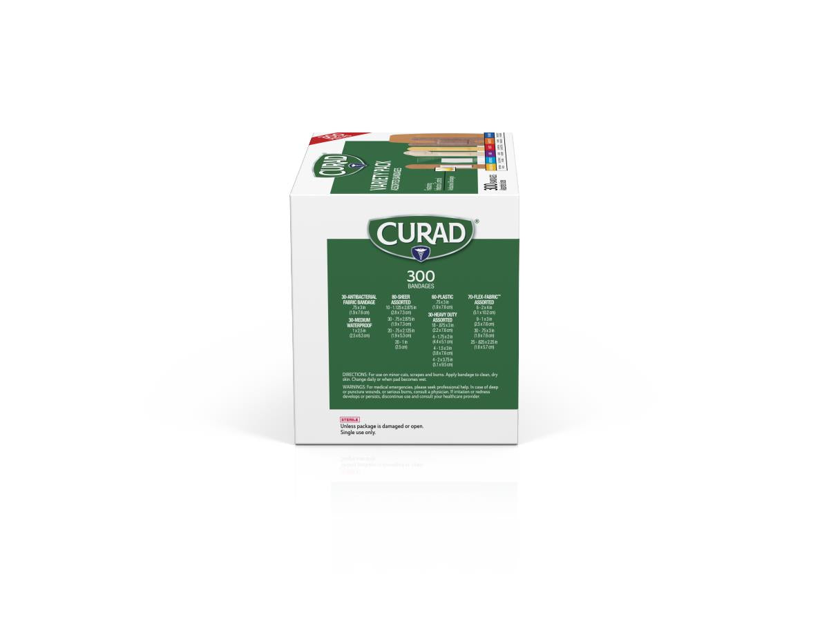 CURAD Variety Pack Assorted Bandages