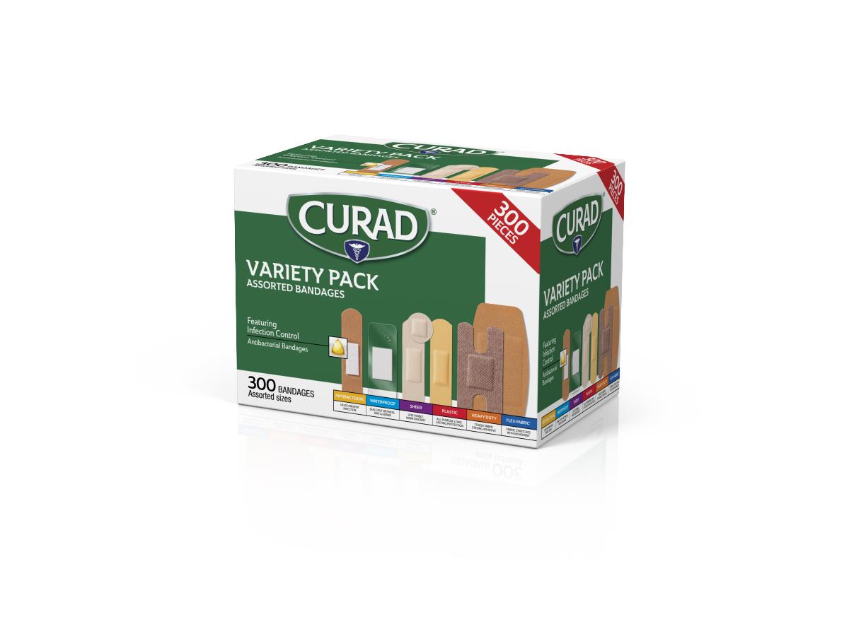 CURAD Variety Pack Assorted Bandages