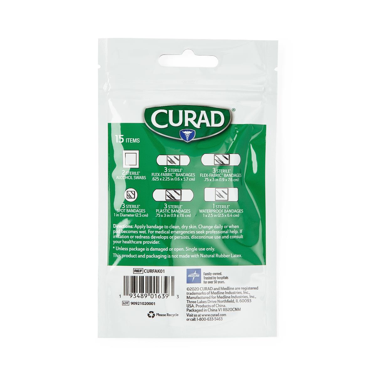 CURAD First Aid Portable Pack