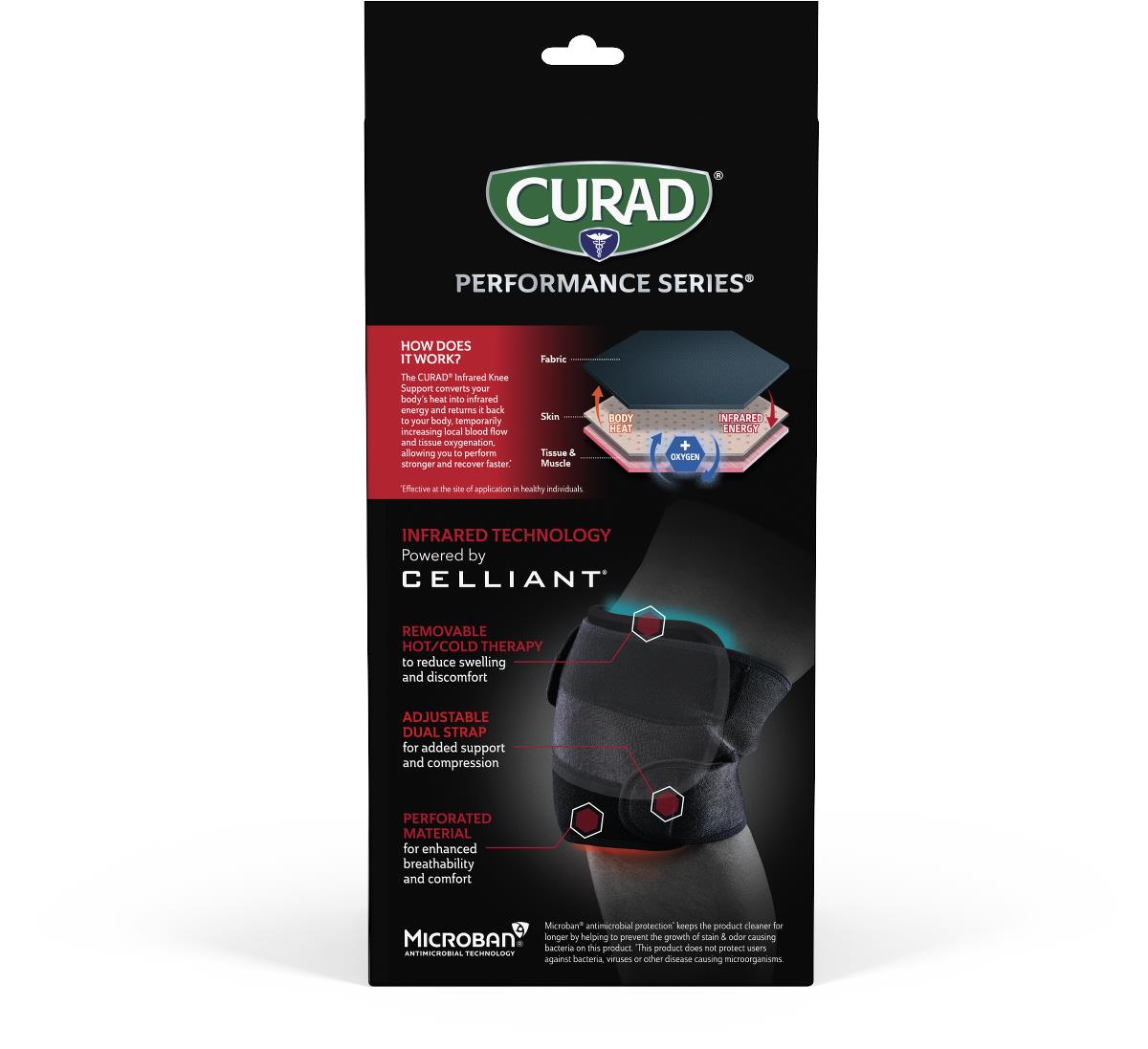 CURAD Performance Series Infrared Knee Supports