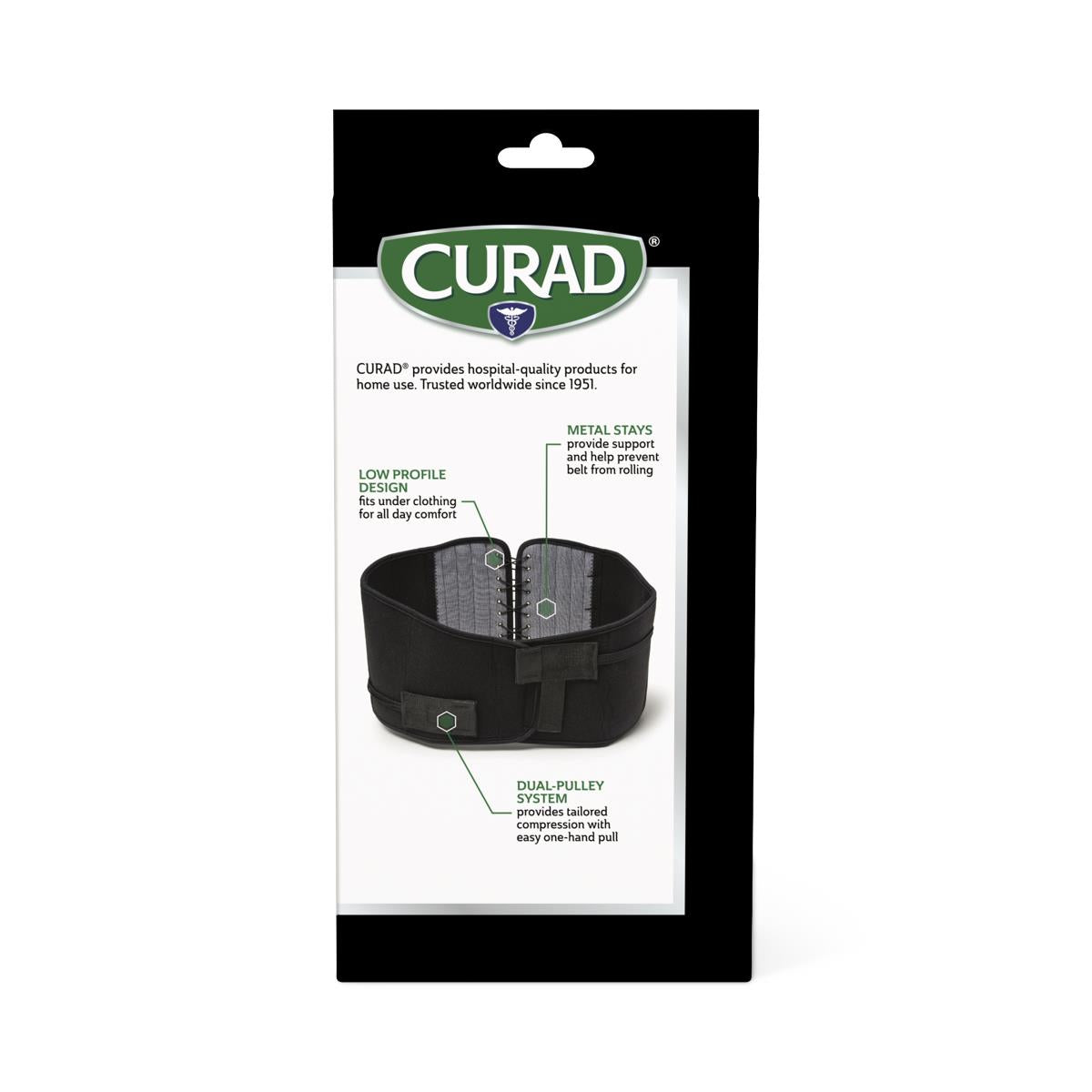 CURAD Back Supports with Dual-Pulley System