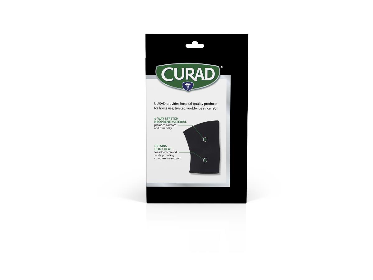 CURAD Neoprene Pull-Over Knee Supports with Closed Patella
