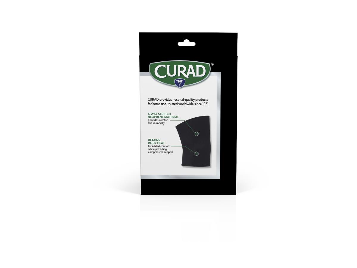 CURAD Neoprene Pull-Over Knee Supports with Closed Patella