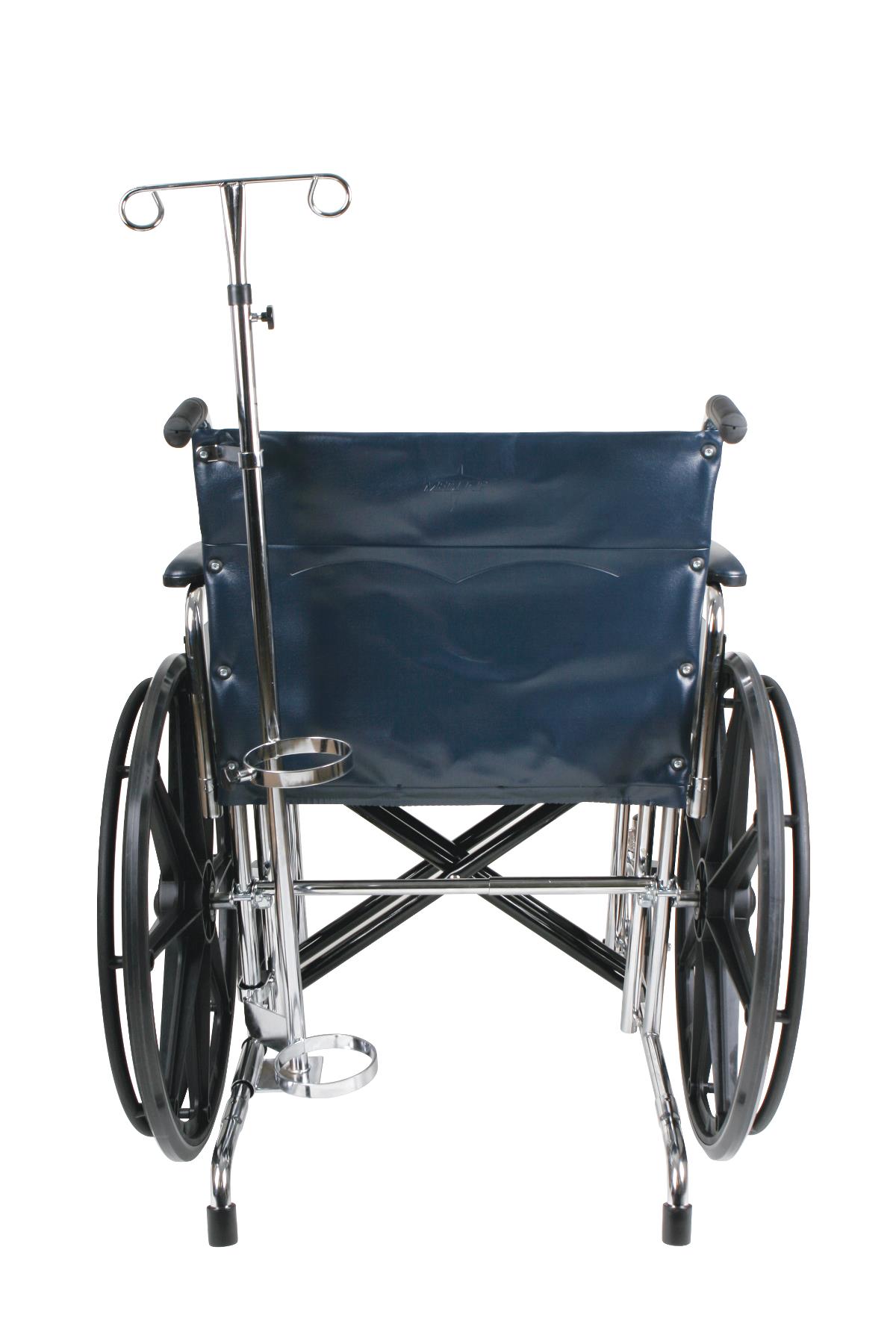 Medline Wheelchair O2 Holder/IV Pole Combo Units