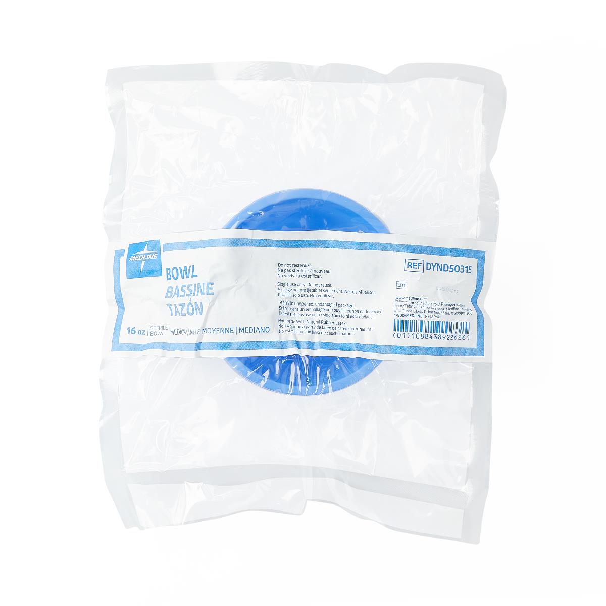 Medline Sterile Plastic Bowls - BeHope