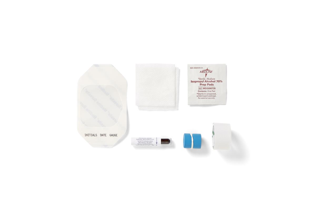 Medline IV Start Kits with Alcohol and PVP Prep - BeHope