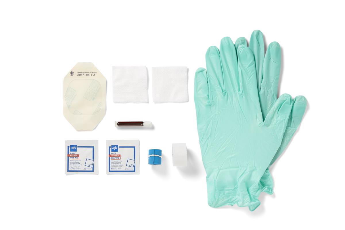 Medline IV Start Kits with Alcohol and PVP Prep