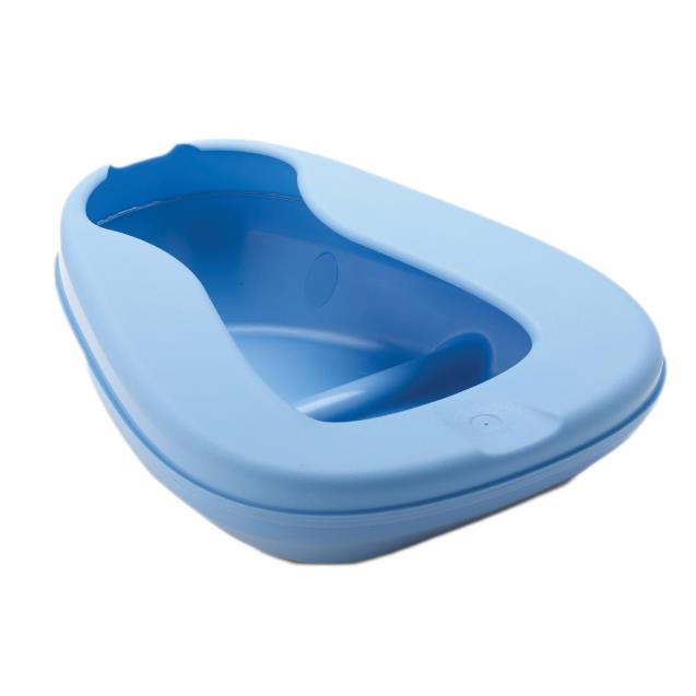 Medline Autoclavable Contour Bedpan, primary product view, for patient comfort