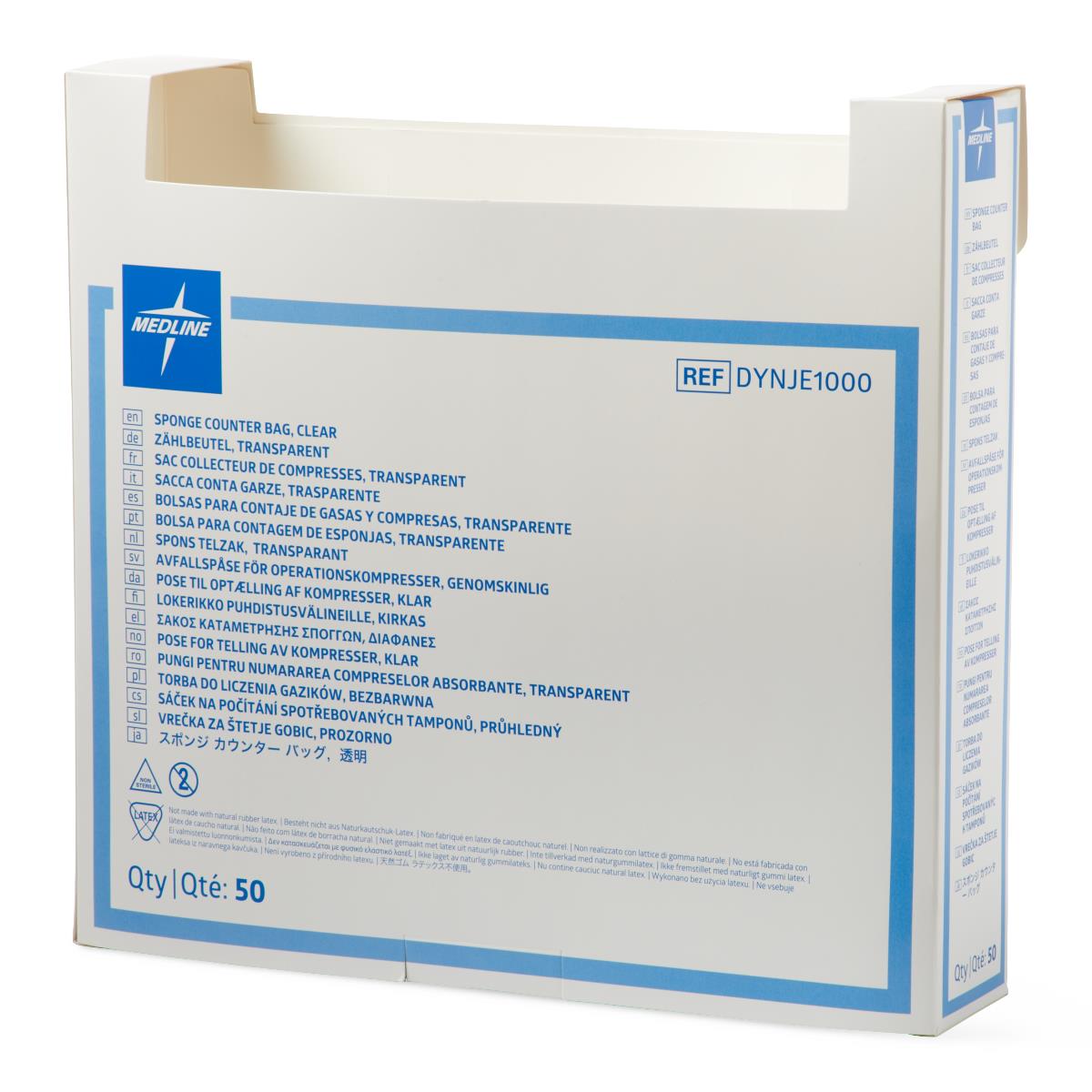 Medline Surgical Sponge Counter Bag