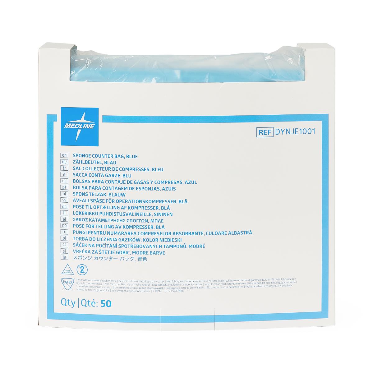 Medline Surgical Sponge Counter Bag