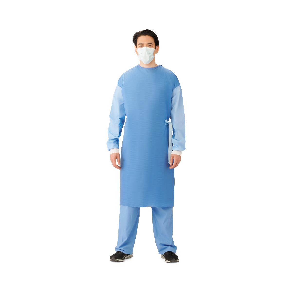 Sterile Poly-Reinforced Breathable Film Sleeve Eclipse Gown - BeHope