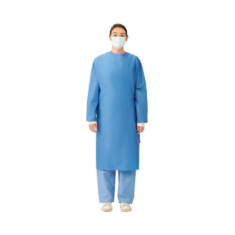 Sterile Non-Reinforced Aurora Surgical Gowns with Set-In Sleeves - BeHope