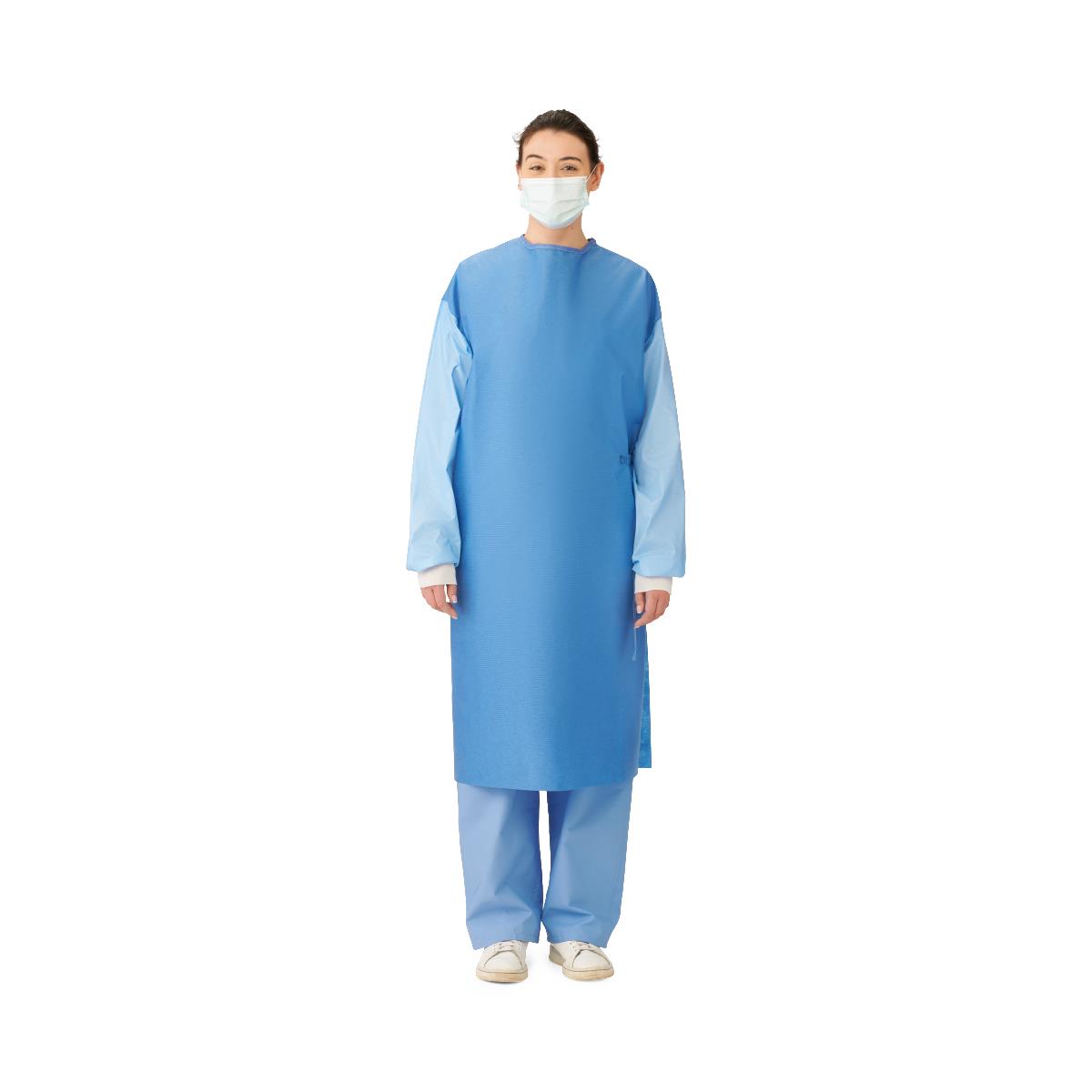 Sterile Poly-Reinforced Aurora Surgical Gowns, Breath Film Sleeve - BeHope