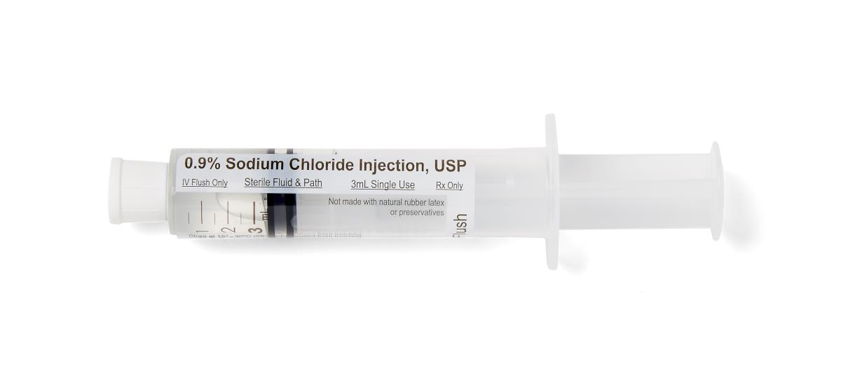 Medline Prefilled Saline IV Flush Syringes - BeHope