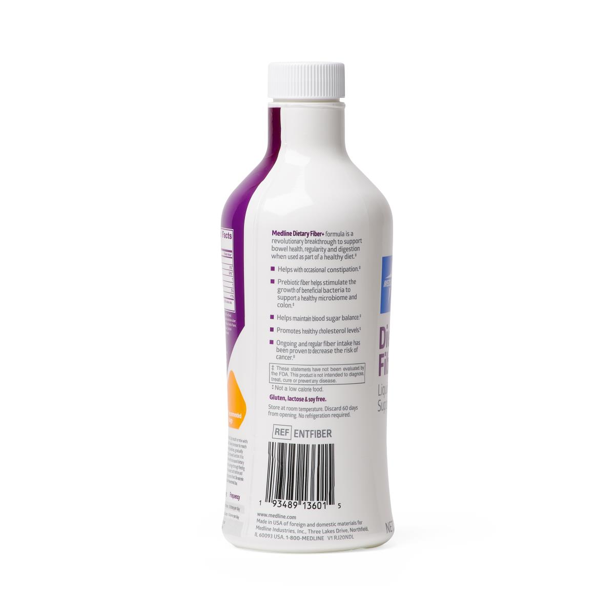 Medline Dietary Fiber+ Liquid Supplement - BeHope