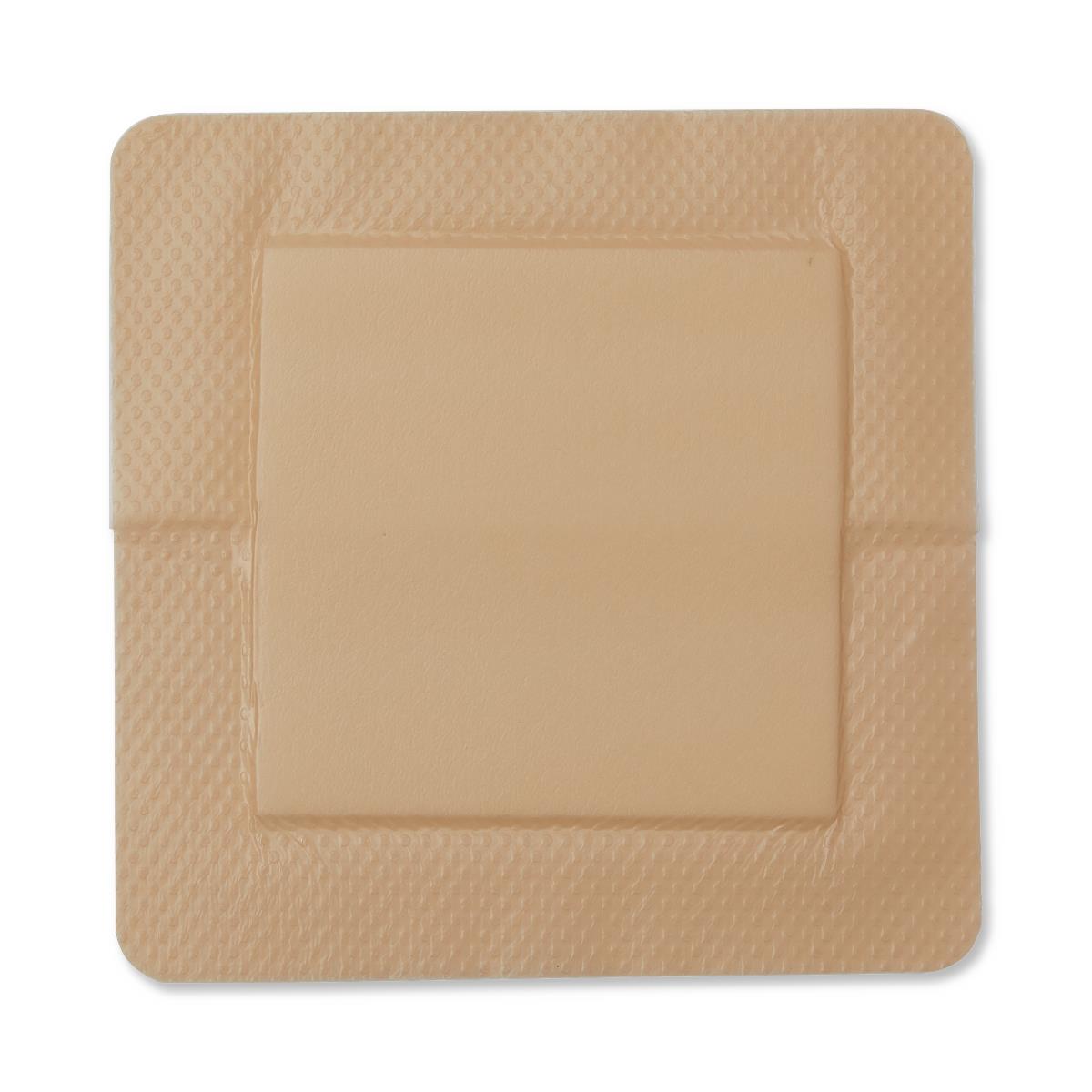 Equos 5-layer Square Foam Wound Dressings With Silicone Adhesive - BeHope