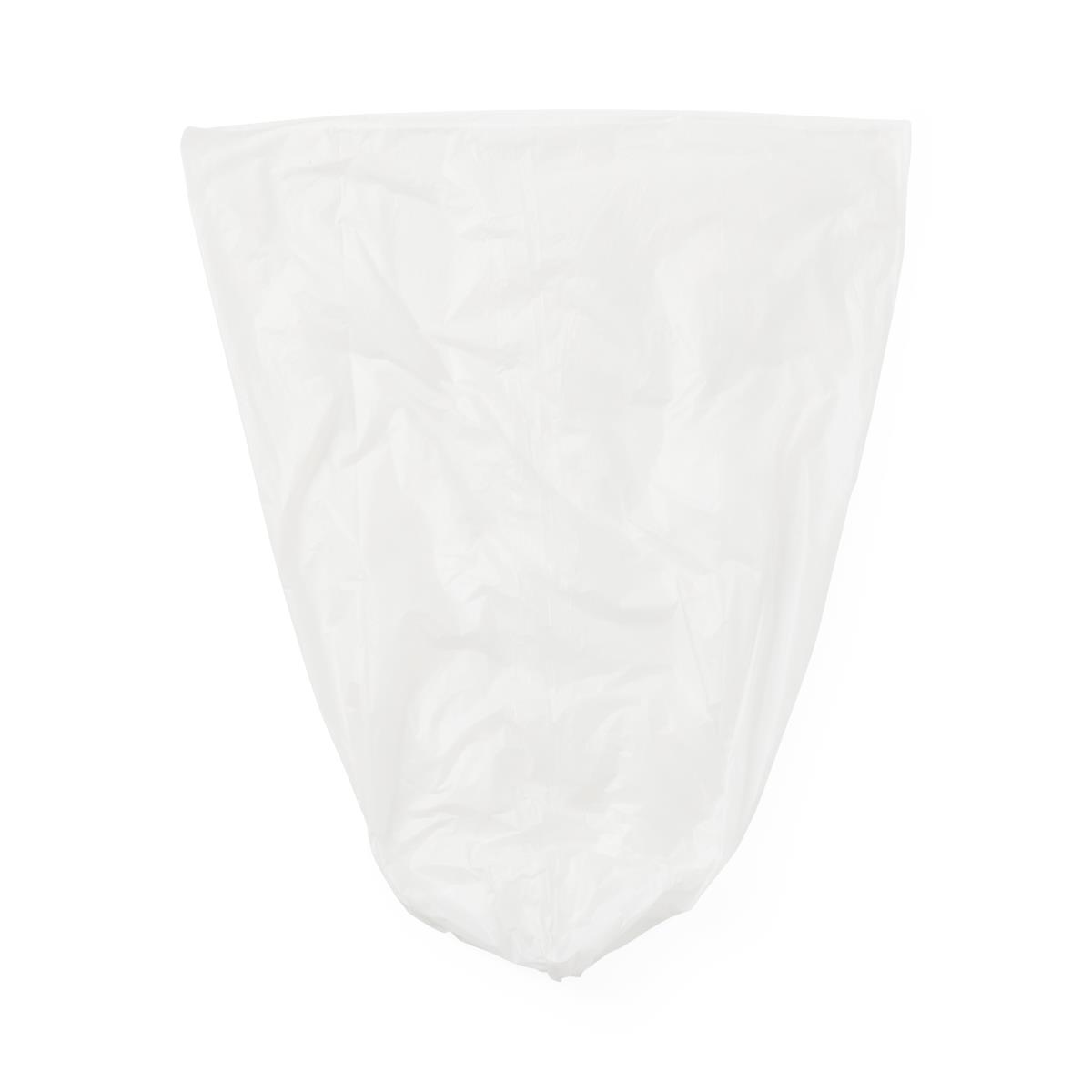 Medline White Low-Density Trash Can Liners