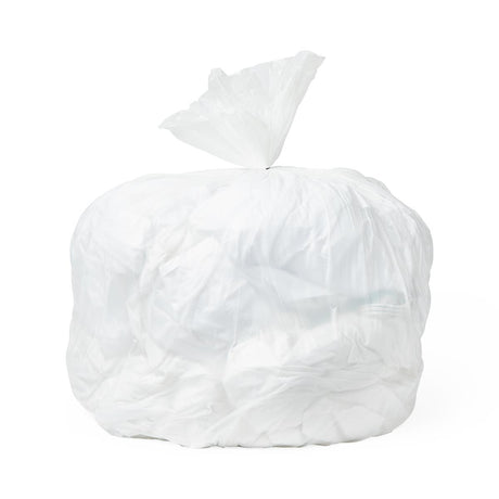 Medline White Low-Density Trash Can Liners - BeHope