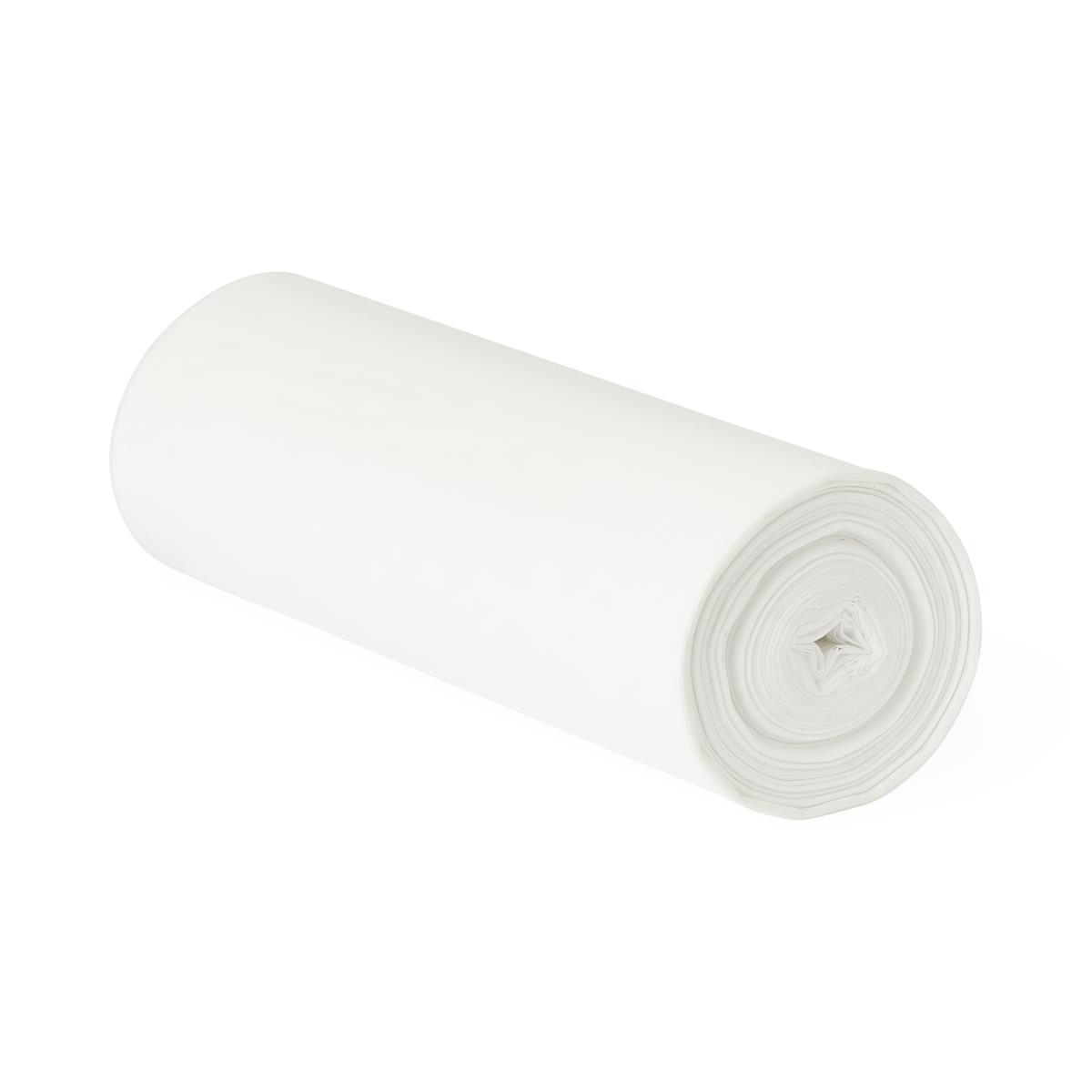 Medline White Low-Density Trash Can Liners