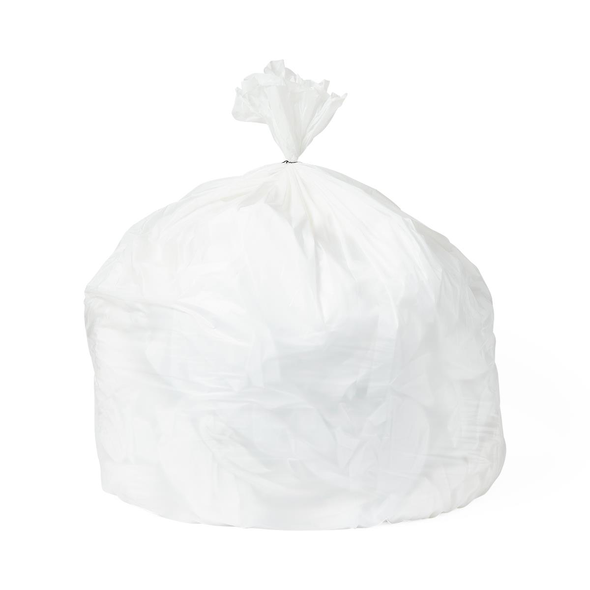 Medline White Low-Density Trash Can Liners - BeHope