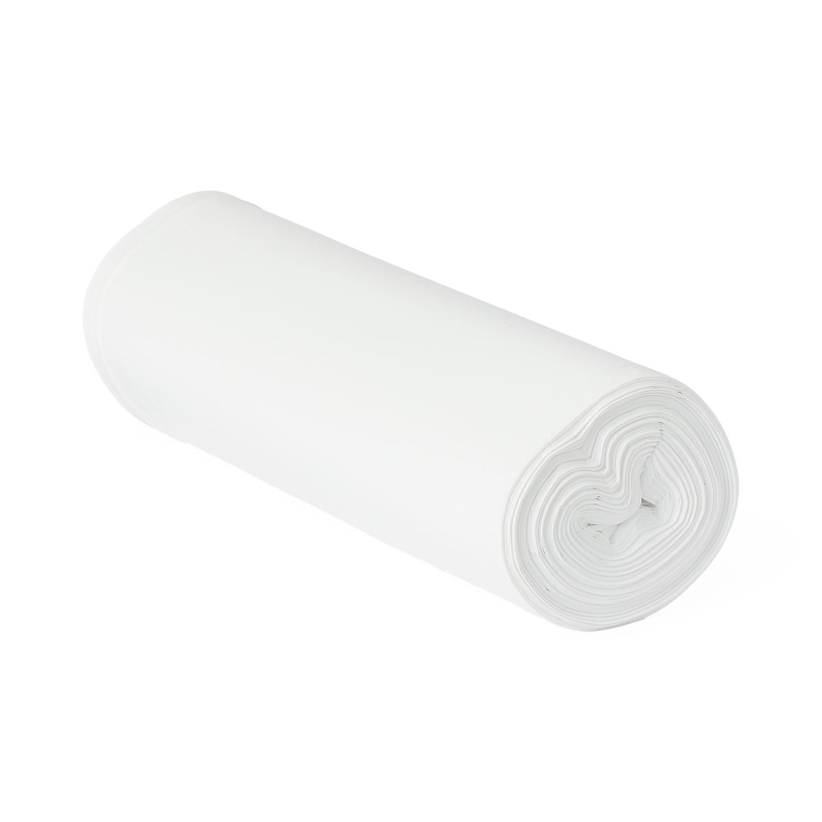 Medline White Low-Density Trash Can Liners