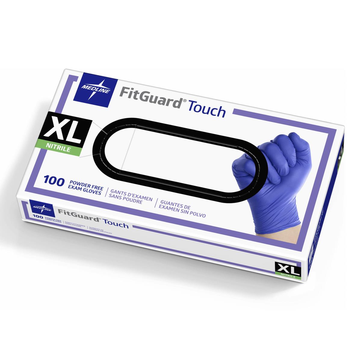 FitGuard Touch Powder-Free Nitrile Exam Gloves - BeHope