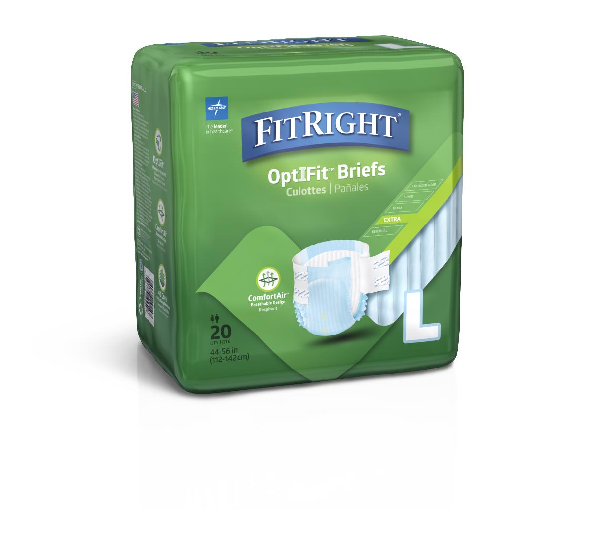 FitRight Extra Incontinence Briefs - BeHope