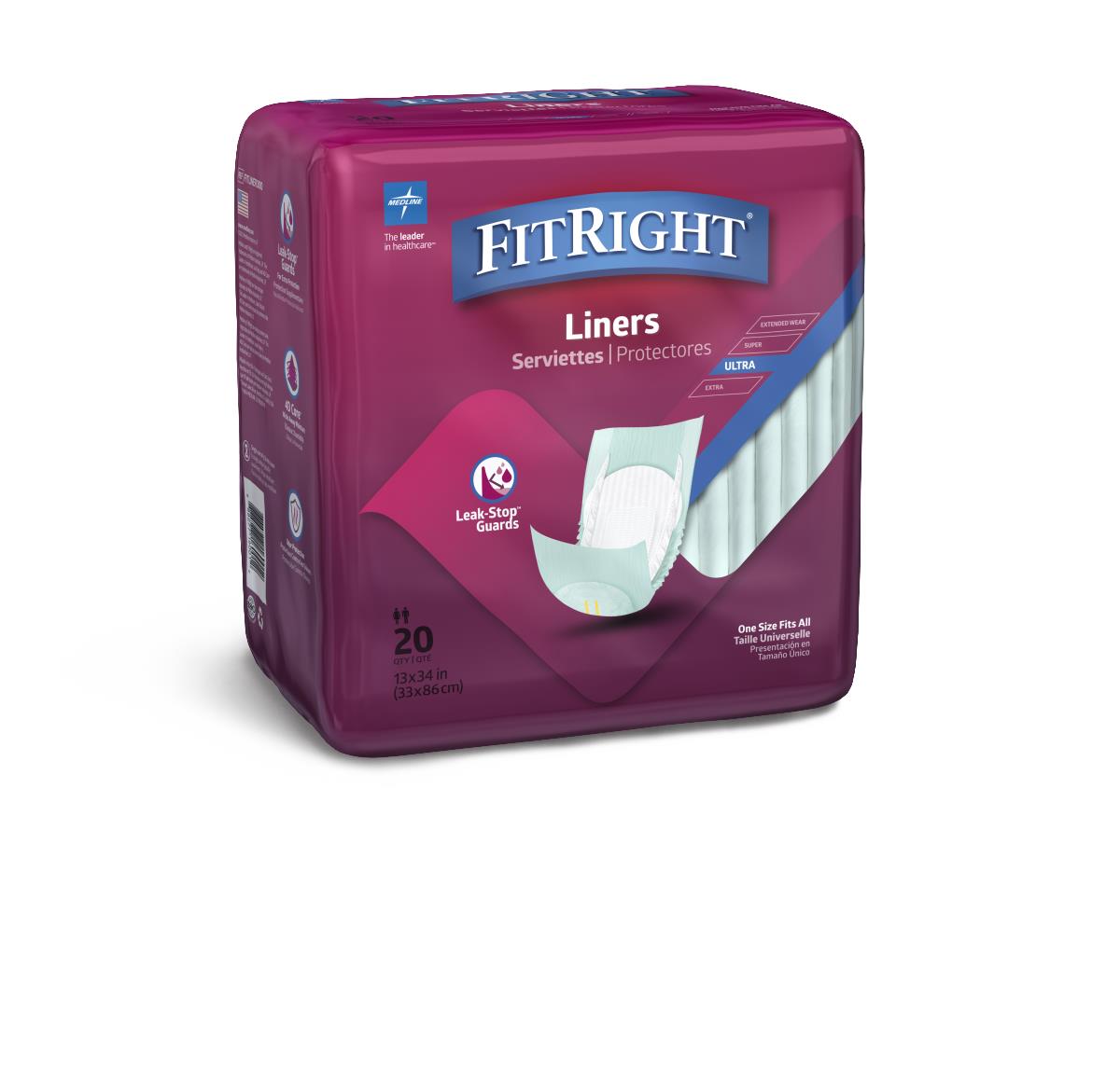FitRight Incontinence Liners - BeHope