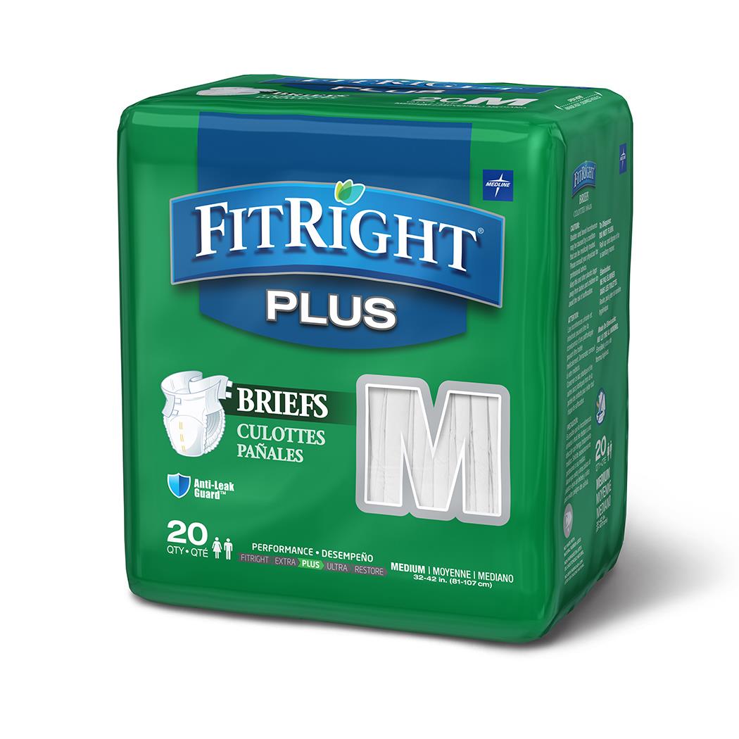 FitRight Plus Incontinence Briefs