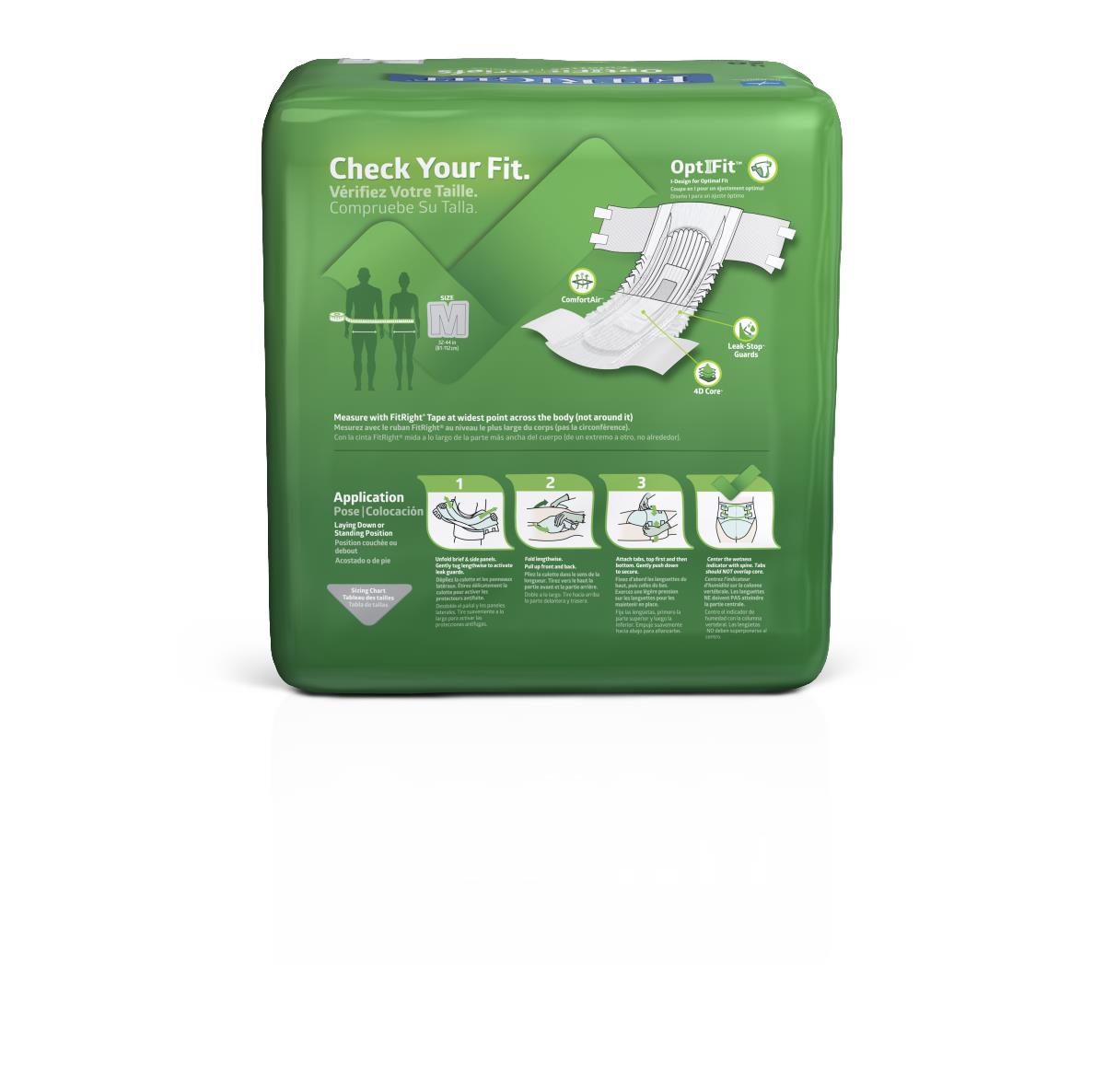 FitRight Plus Incontinence Briefs