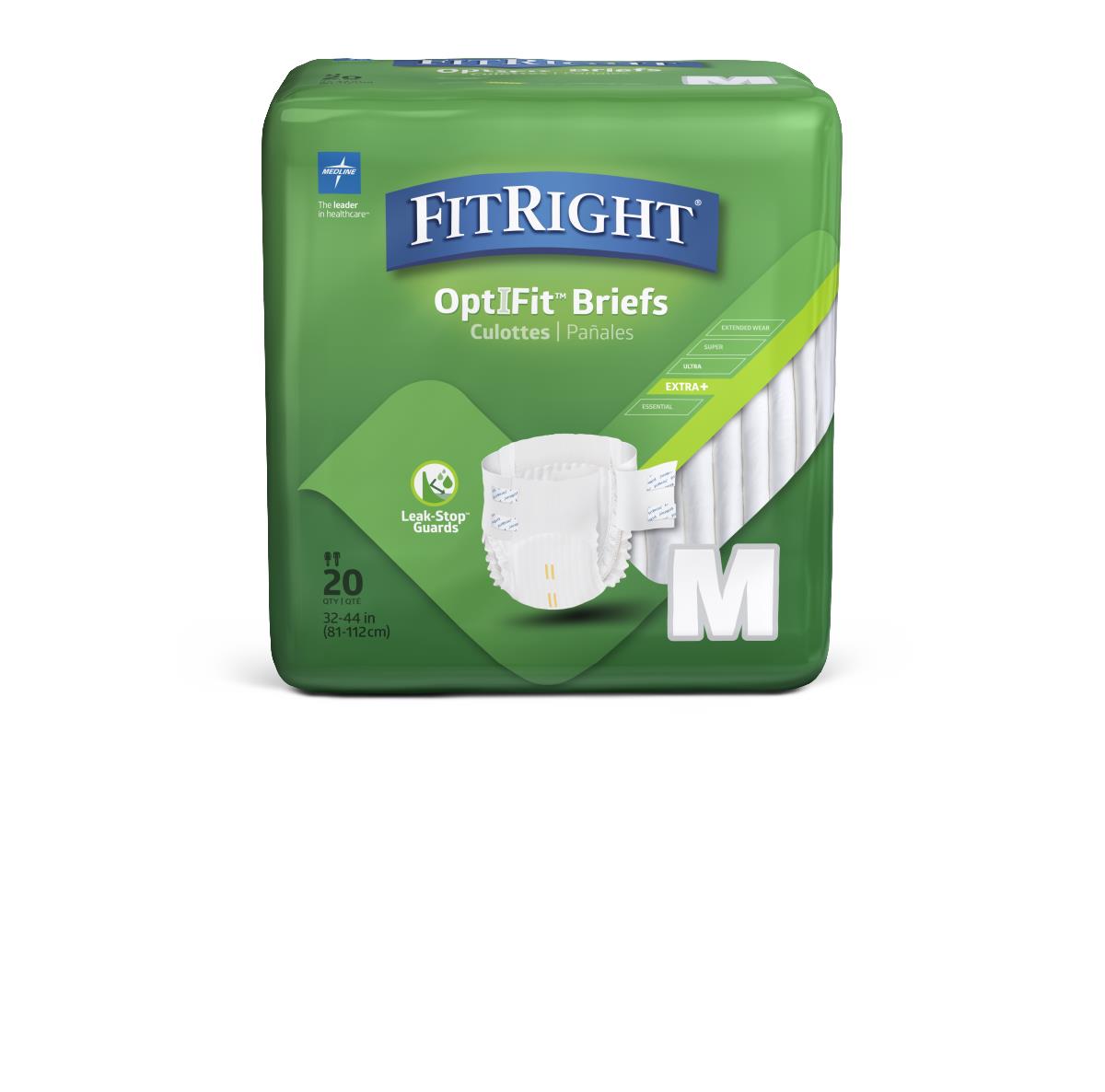 FitRight Plus Incontinence Briefs