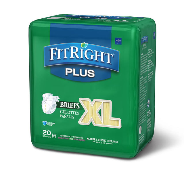 Fitright Plus Incontinence Briefs - BeHope