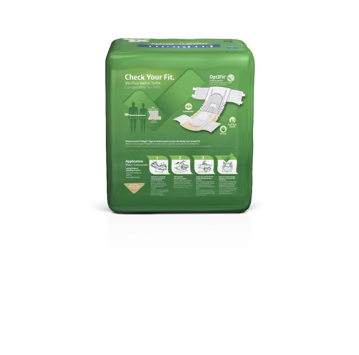 FitRight Plus Incontinence Briefs