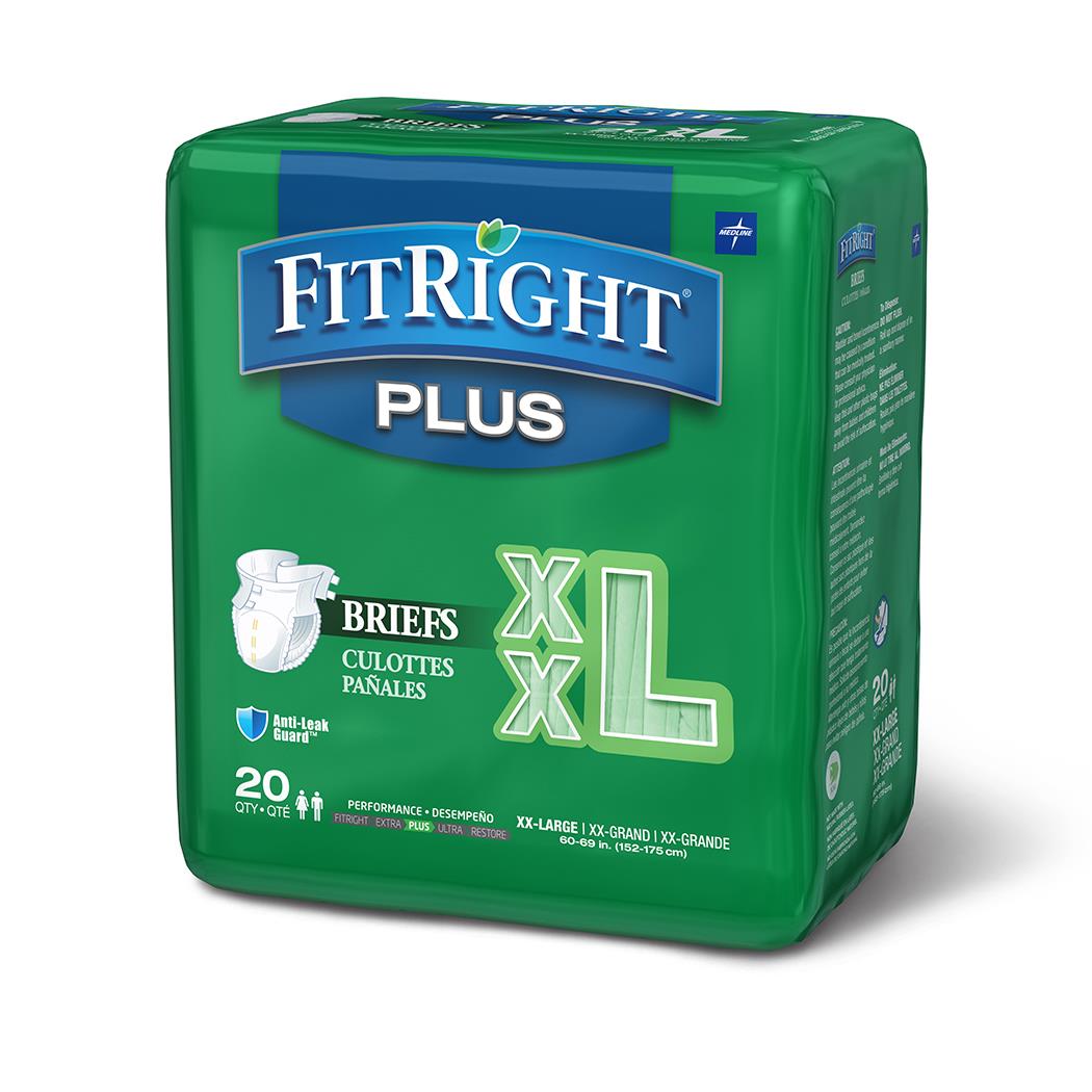 FitRight Plus Incontinence Briefs