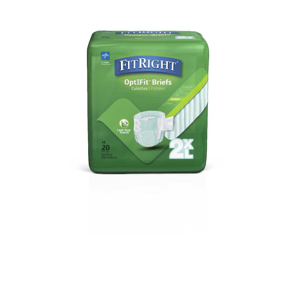 FitRight Plus Incontinence Briefs