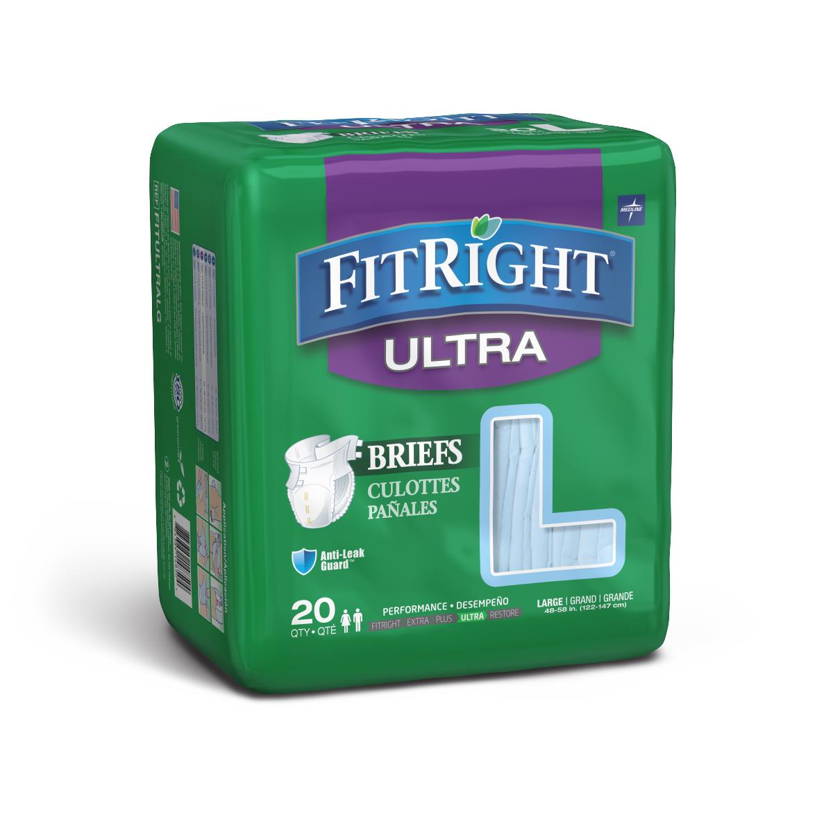FitRight Ultra Incontinence Briefs - BeHope