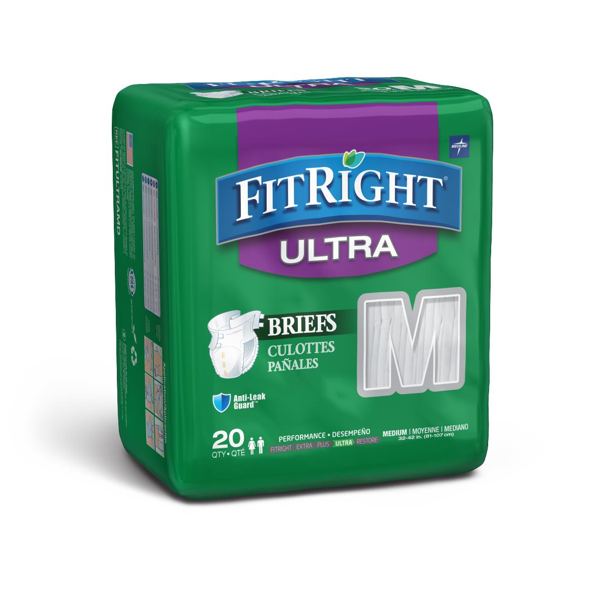 FitRight Ultra Incontinence Briefs - BeHope