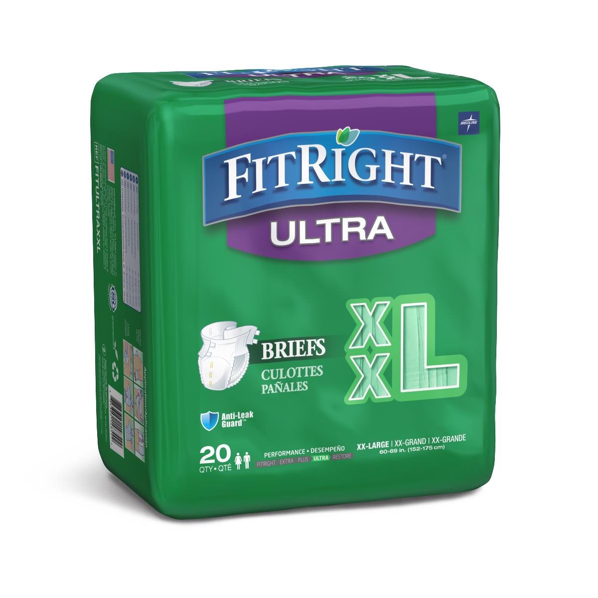 FitRight Ultra Incontinence Briefs - BeHope