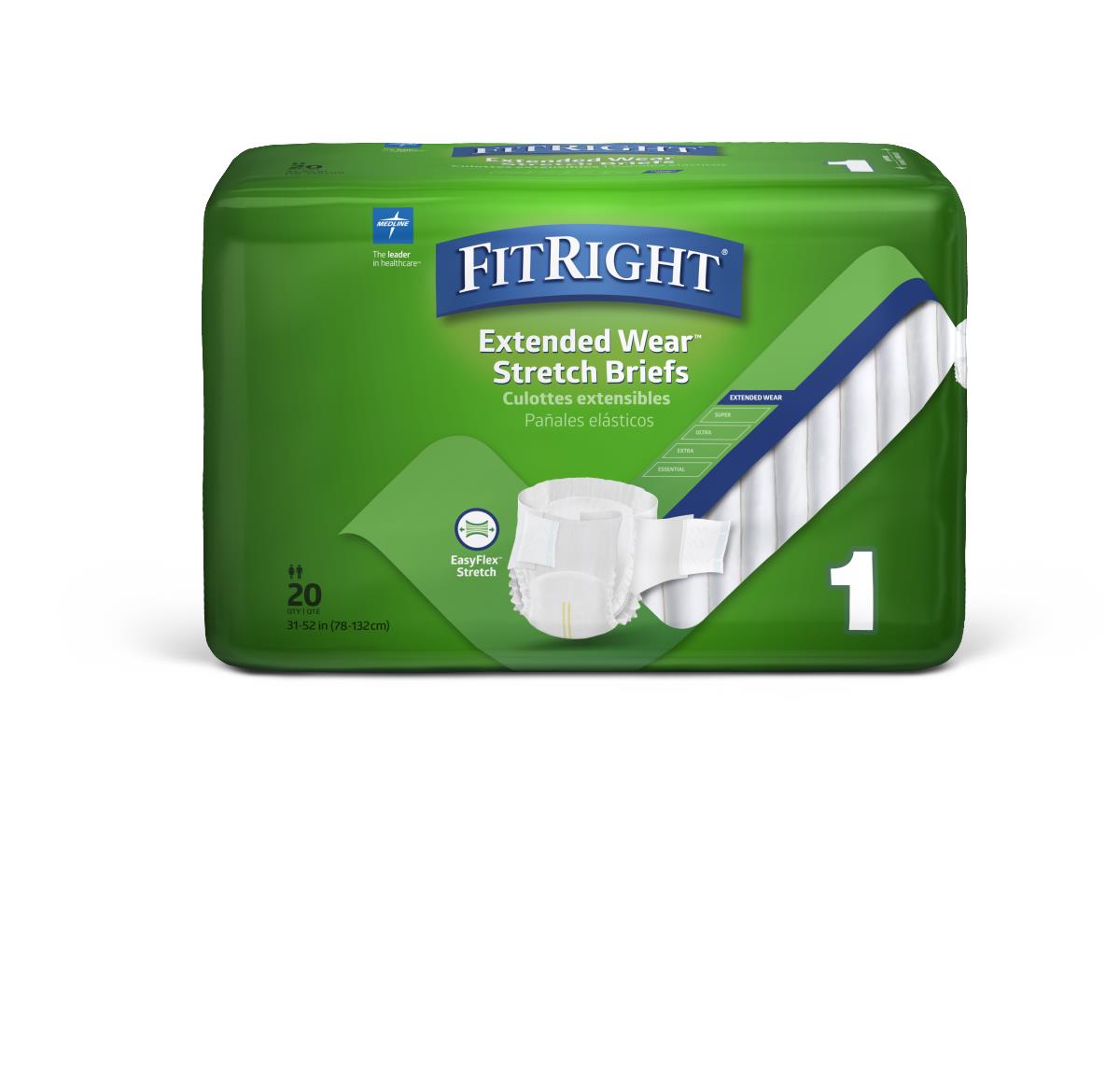 FitRight Extended Wear Stretch Briefs