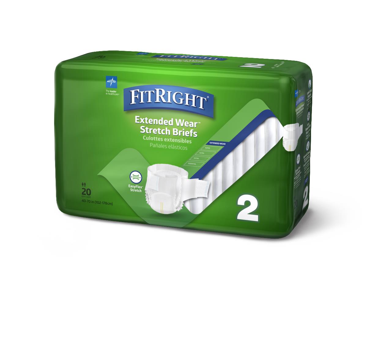FitRight Extended Wear Stretch Briefs