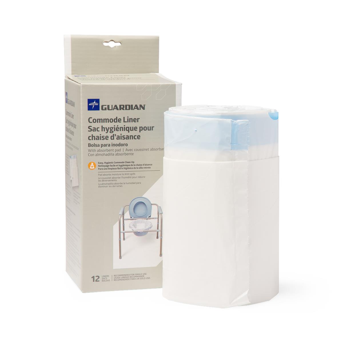 Medline Commode Liners and Accessories