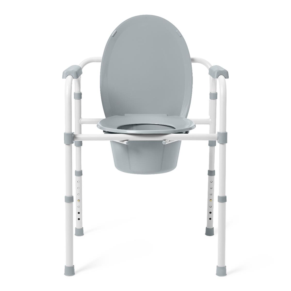 Medline Aluminum Bedside Commode