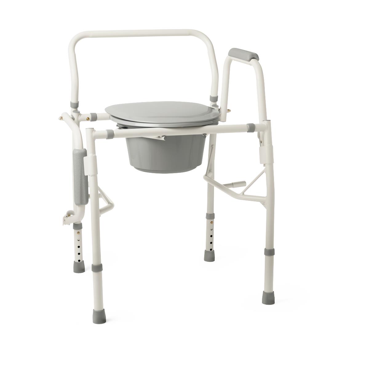 Medline Steel Drop-Arm Commodes