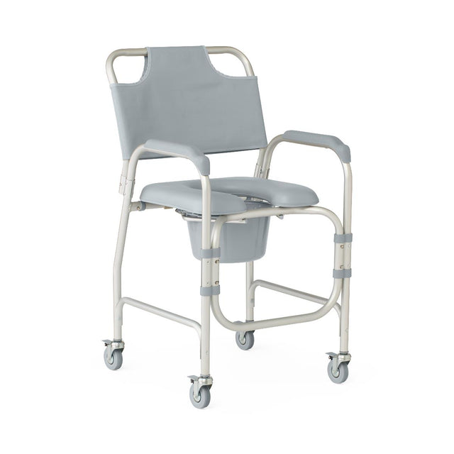 Medline Aluminum Commodes With Wheels - BeHope