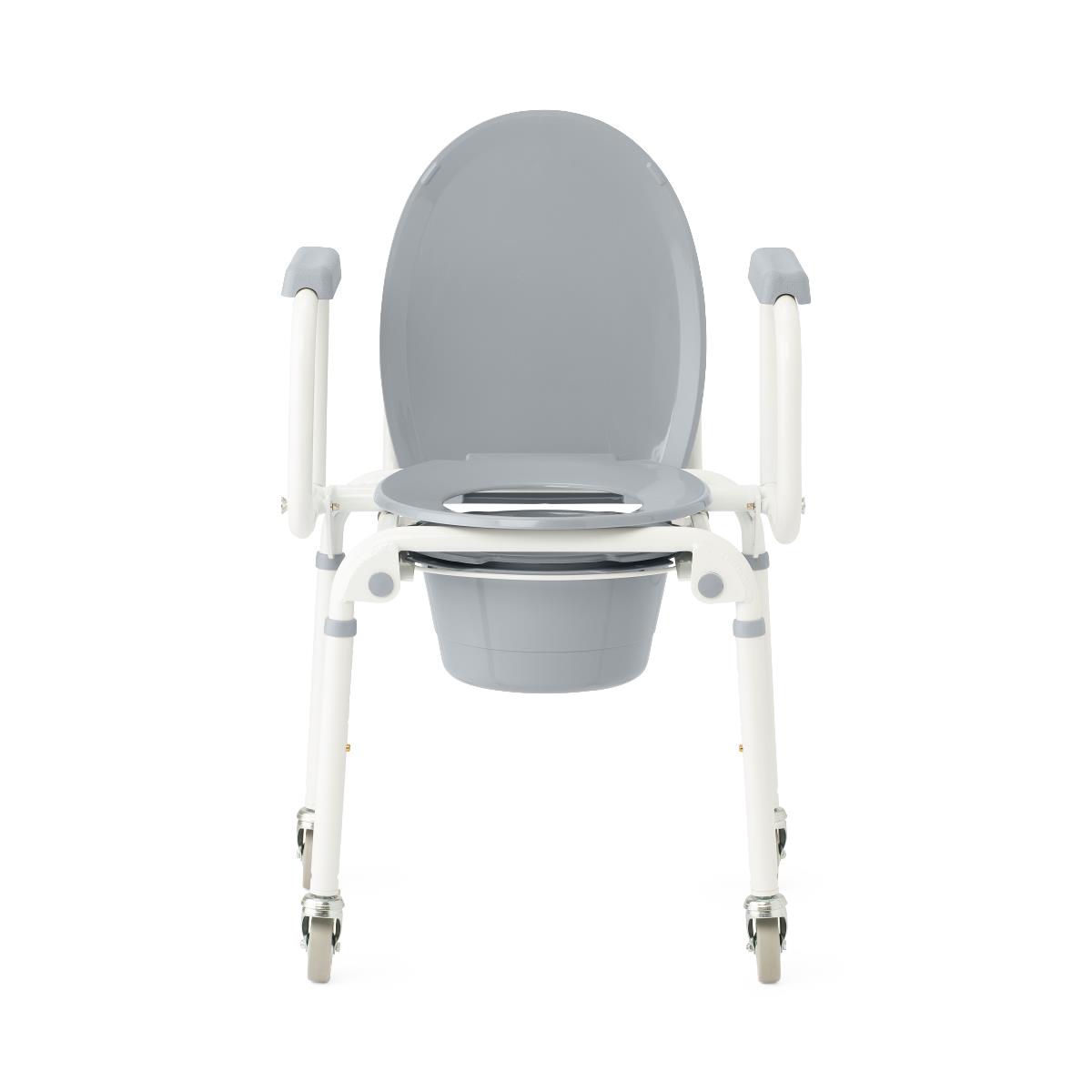 Medline Aluminum Commodes with Wheels