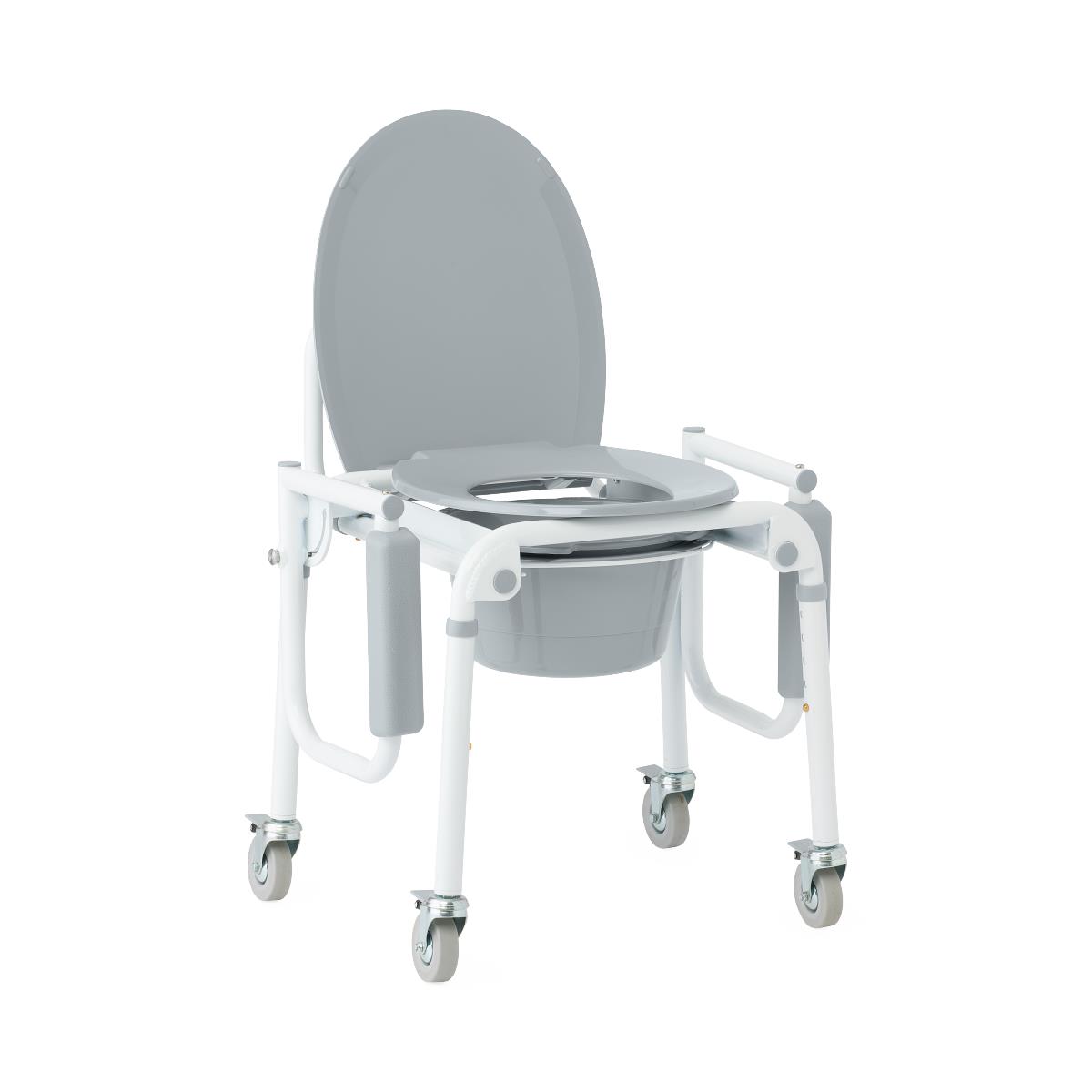 Medline Aluminum Commodes with Wheels